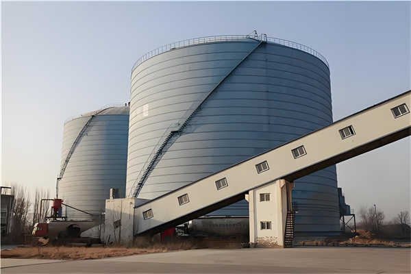 大型粉煤灰鋼板倉(cāng)建造施工